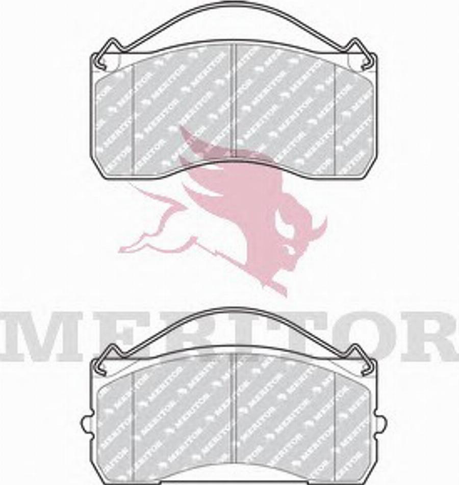 Meritor MDP1277 - Komplet Pločica, disk-kočnica www.molydon.hr