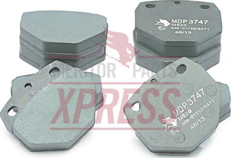 Meritor MDP3747 - Komplet Pločica, disk-kočnica www.molydon.hr