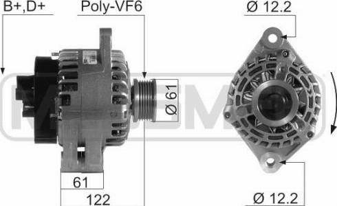 Messmer 209494 - Alternator www.molydon.hr