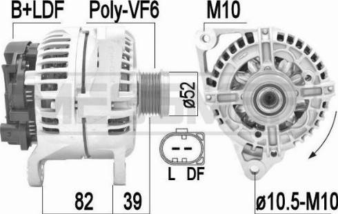 Messmer 209414A - Alternator www.molydon.hr