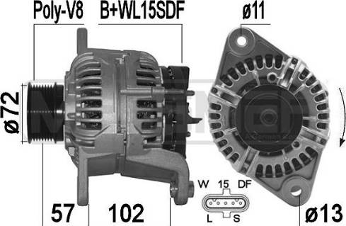 Messmer 209489 - Alternator www.molydon.hr