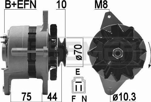 Messmer 209484A - Alternator www.molydon.hr