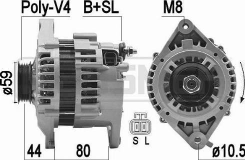 Messmer 209486A - Alternator www.molydon.hr