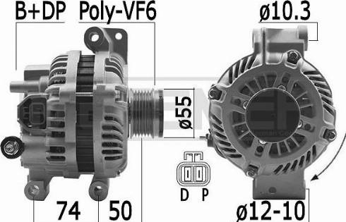 Messmer 209483A - Alternator www.molydon.hr