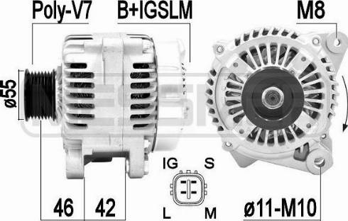 Messmer 209421A - Alternator www.molydon.hr