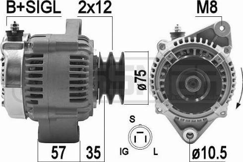 Messmer 209474A - Alternator www.molydon.hr