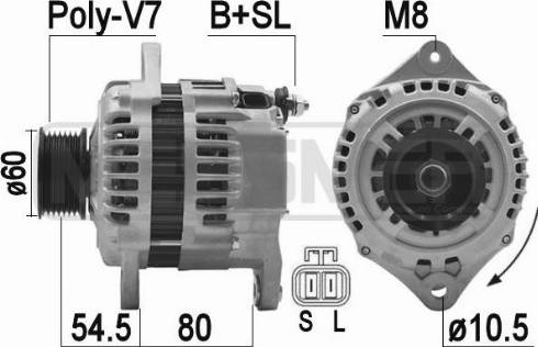 Messmer 209473A - Alternator www.molydon.hr