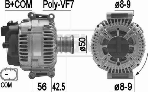 Messmer 209477 - Alternator www.molydon.hr