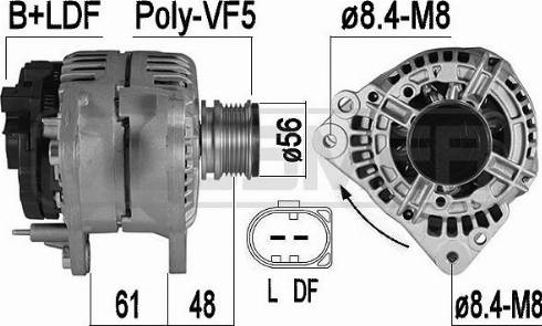 Messmer 209556A - Alternator www.molydon.hr