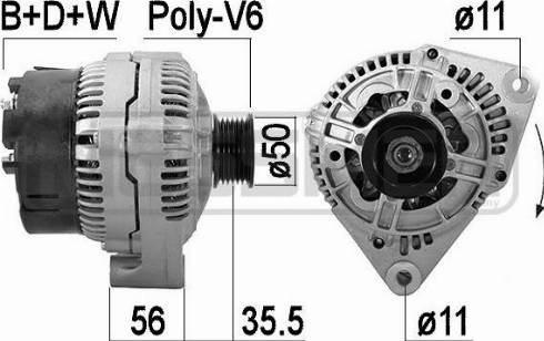 Messmer 209551A - Alternator www.molydon.hr