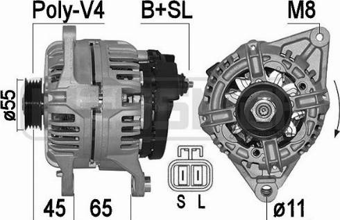 Messmer 209552A - Alternator www.molydon.hr