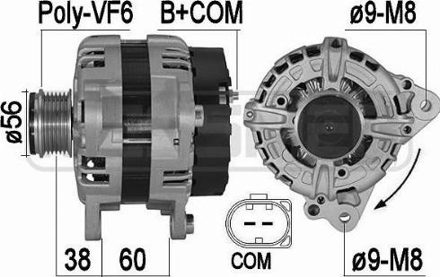 Messmer 209564A - Alternator www.molydon.hr