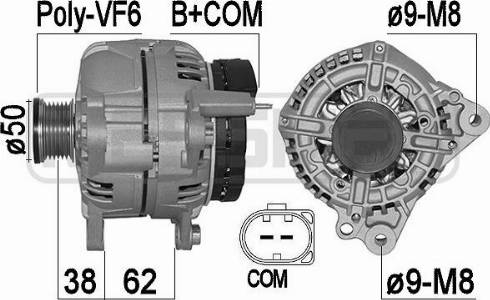 Messmer 209566A - Alternator www.molydon.hr