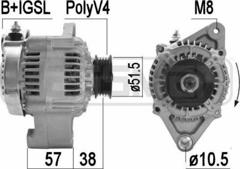 Messmer 209509A - Alternator www.molydon.hr