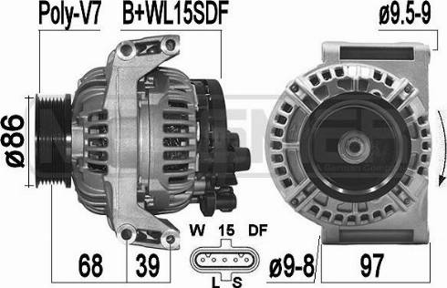 Messmer 209504 - Alternator www.molydon.hr