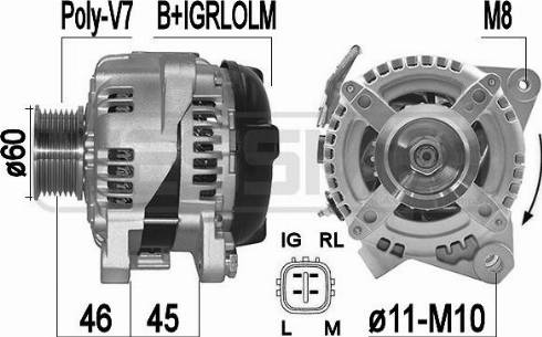 Messmer 209501A - Alternator www.molydon.hr