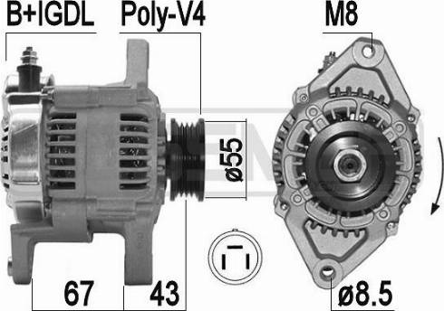 Messmer 209508A - Alternator www.molydon.hr