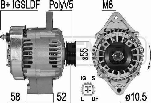 Messmer 209516A - Alternator www.molydon.hr