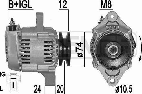 Messmer 209513A - Alternator www.molydon.hr