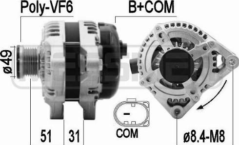 Messmer 209586 - Alternator www.molydon.hr