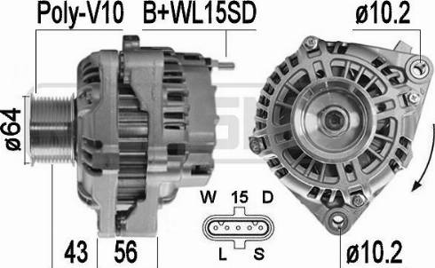 Messmer 209580 - Alternator www.molydon.hr