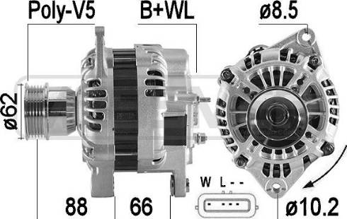 Messmer 209581 - Alternator www.molydon.hr