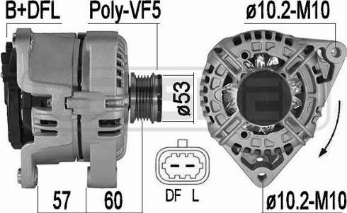 Messmer 209539A - Alternator www.molydon.hr