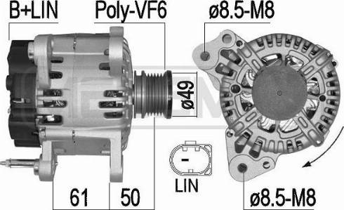 Messmer 209536A - Alternator www.molydon.hr