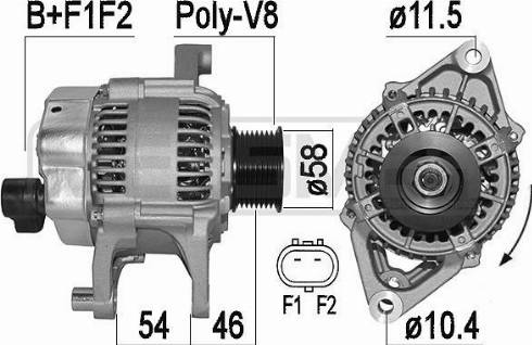 Messmer 209531A - Alternator www.molydon.hr