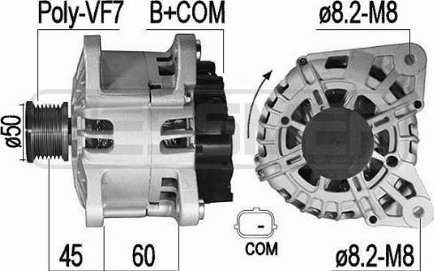 Messmer 209524A - Alternator www.molydon.hr