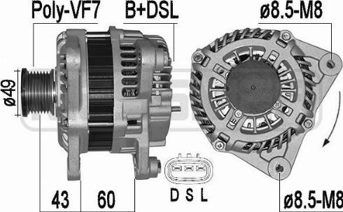 Messmer 209526A - Alternator www.molydon.hr