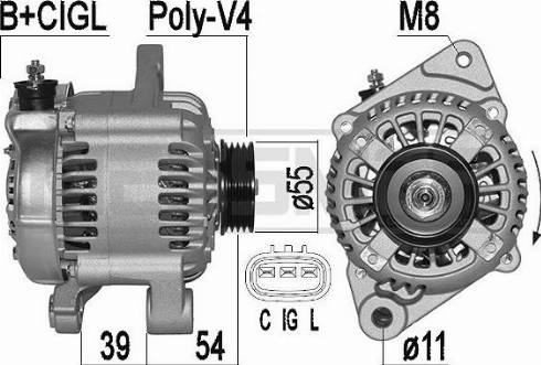 Messmer 209527A - Alternator www.molydon.hr