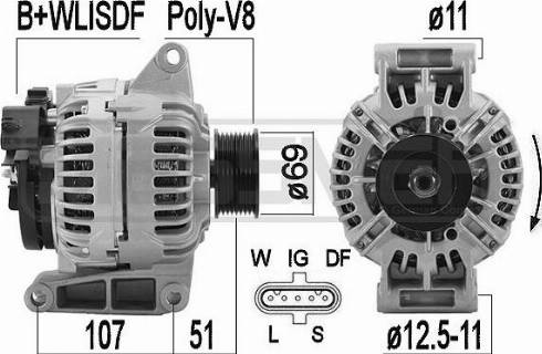 Messmer 209575A - Alternator www.molydon.hr