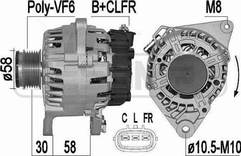 Messmer 209578A - Alternator www.molydon.hr