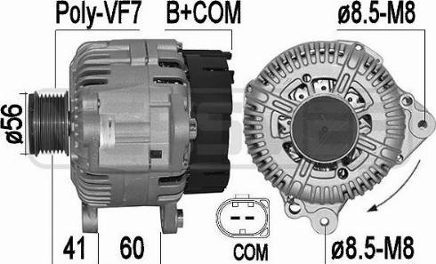 Messmer 209577A - Alternator www.molydon.hr