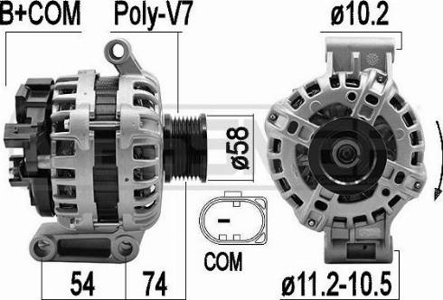 Messmer 209603 - Alternator www.molydon.hr