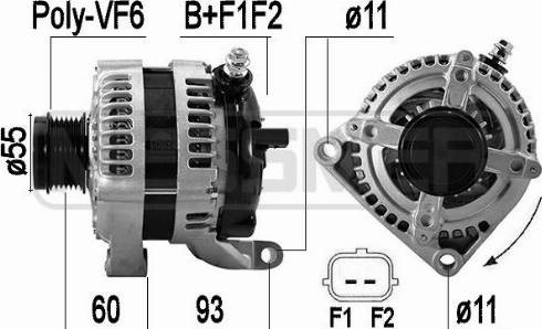 Messmer 209612A - Alternator www.molydon.hr