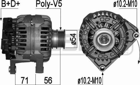 Messmer 209096 - Alternator www.molydon.hr