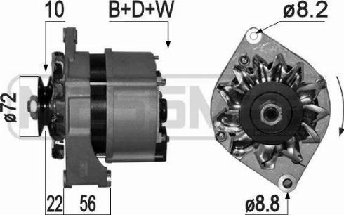 Messmer 209090A - Alternator www.molydon.hr