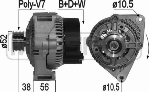 Messmer 209091A - Alternator www.molydon.hr