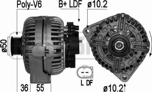 Messmer 209049A - Alternator www.molydon.hr