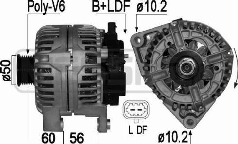 Messmer 209044A - Alternator www.molydon.hr