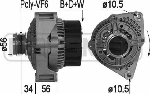 Messmer 209040A - Alternator www.molydon.hr