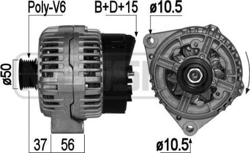 Messmer 209041A - Alternator www.molydon.hr