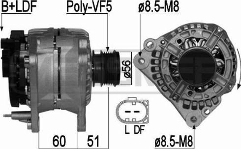 Messmer 209043A - Alternator www.molydon.hr