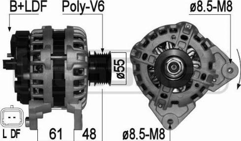 Messmer 209056A - Alternator www.molydon.hr