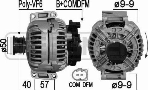 Messmer 209050A - Alternator www.molydon.hr