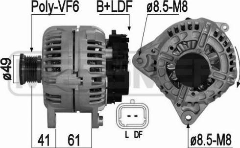 Messmer 209053A - Alternator www.molydon.hr