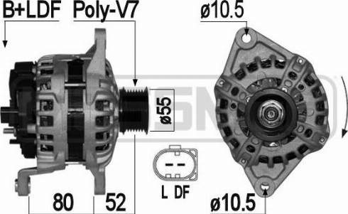 Messmer 209057A - Alternator www.molydon.hr