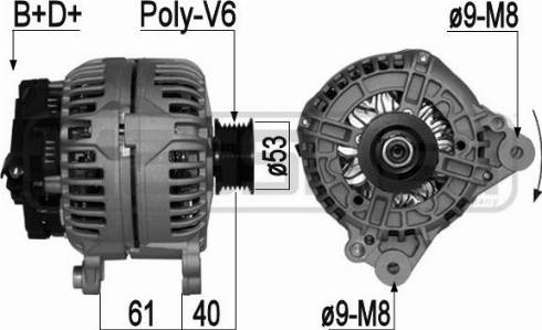 Messmer 209069A - Alternator www.molydon.hr